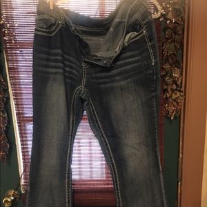 Maurice boot cut blue jeans size 18